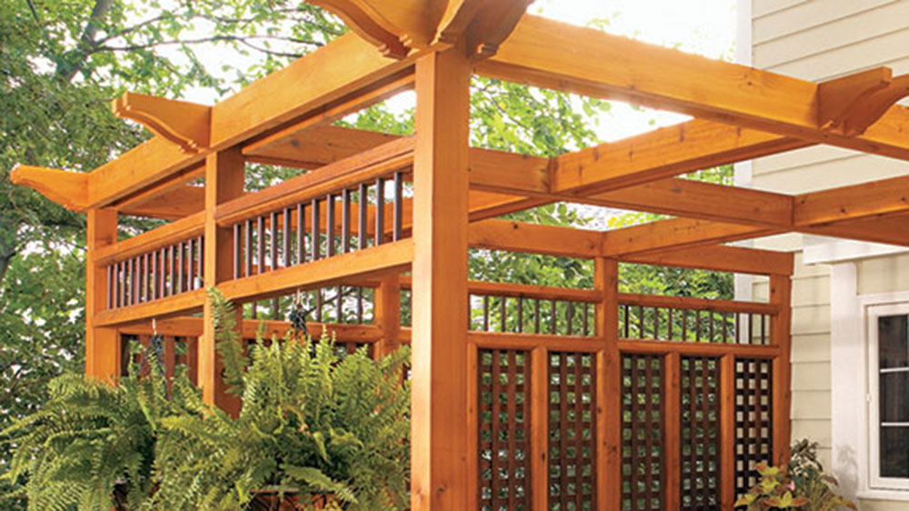 pergola privacy screen